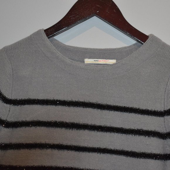 SNIDEL Women's Gray/Black Sweater Size F/ US M - Picture 2 of 6
